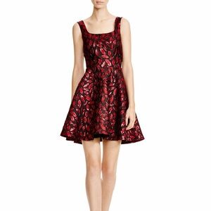 NWT Diane Von Furstenberg Lip Print Mini Dress